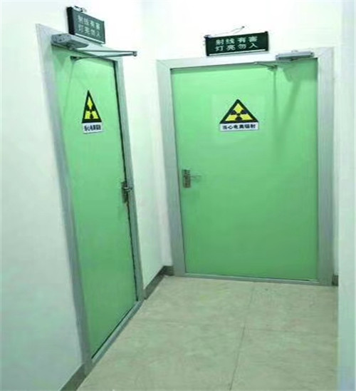 日照厂家定制防 辐射铅门 CT室铅门 放射科射线防护施工